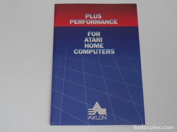 Videojuegos y consolas: Atari Home Computers - Cat&aacute;logo Plus Performance Axlon for Atari Home Computers - Foto 1