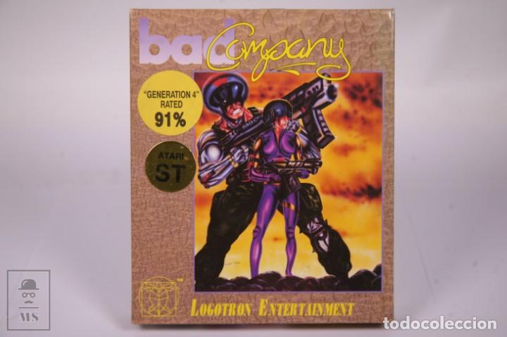 Videojuegos y consolas: Caja Precintada Atari ST Bad Company - Logotron Entertainment - MCM Software - Foto 1