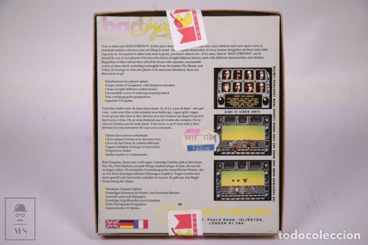 Videojuegos y consolas: Caja Precintada Atari ST Bad Company - Logotron Entertainment - MCM Software - Foto 2