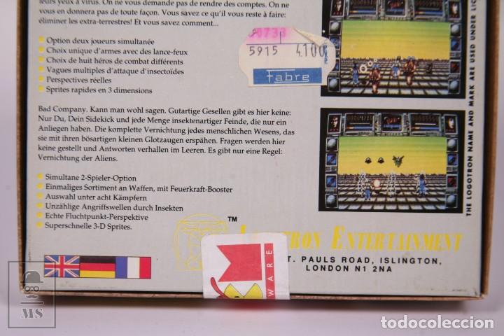 Videojuegos y consolas: Caja Precintada Atari ST Bad Company - Logotron Entertainment - MCM Software - Foto 4