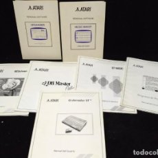 Videojuegos y Consolas: MANUAL DE USUARIO ATARI ST - 8 MANUALES. Lote 341751303