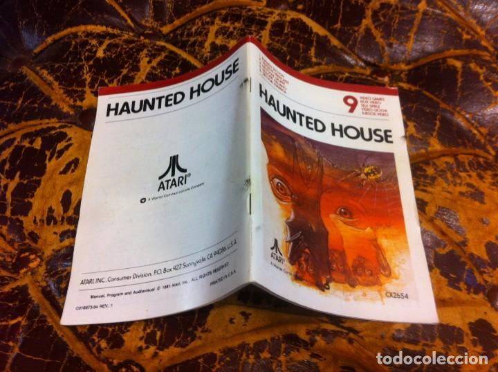 Videojuegos y consolas: ATARI. INSTRUCCIONES, MANUAL, PROGRAMA. VIDEO JUEGO. HAUNTED HOUSE. N&ordm; 9 - Foto 1