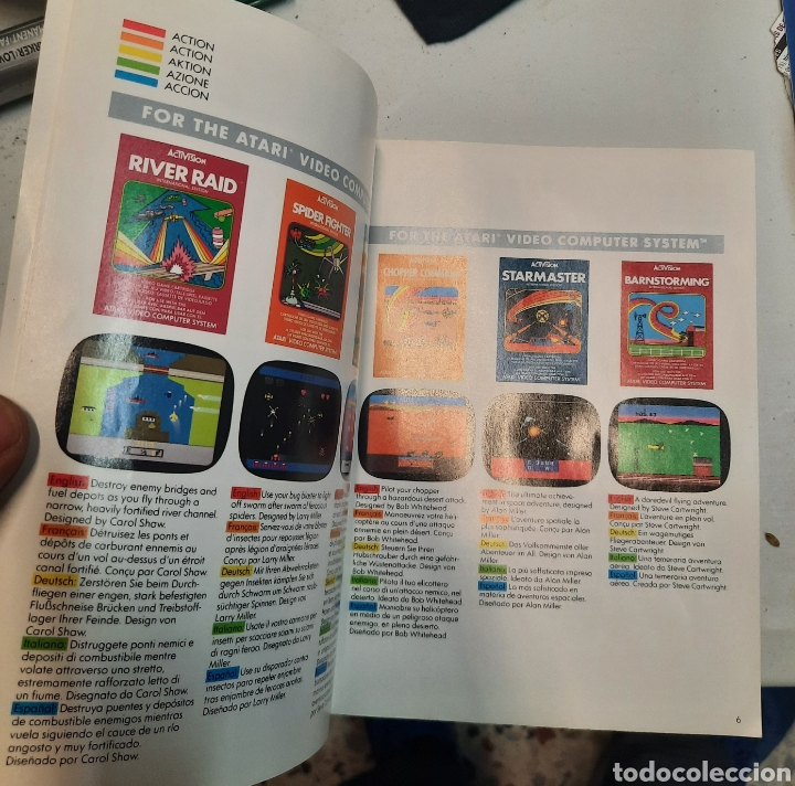 Videojuegos y consolas: Cat&aacute;logo Activision. Atari. 1983 - Foto 3