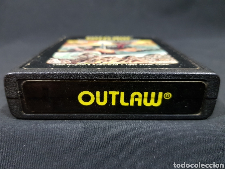 Videojuegos y consolas: Juego Atari Outlaw A&ntilde;o 1985 Retro Vintage - Foto 5