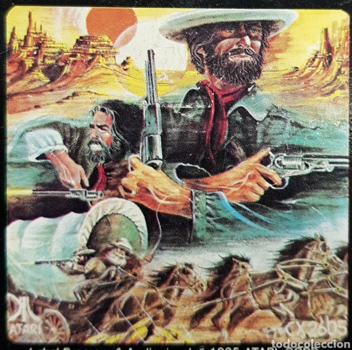 Videojuegos y consolas: Juego Atari Outlaw A&ntilde;o 1985 Retro Vintage - Foto 8