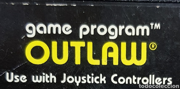 Videojuegos y consolas: Juego Atari Outlaw A&ntilde;o 1985 Retro Vintage - Foto 9