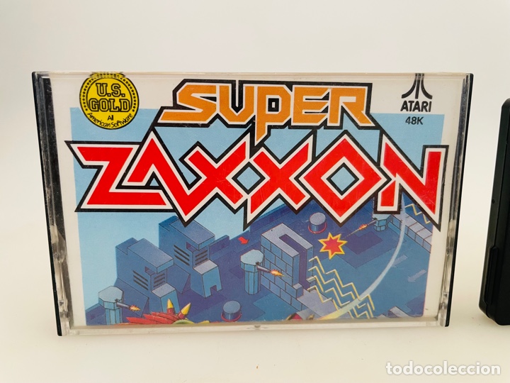 Videojuegos y consolas: Super Zaxxon Atari 48K - Foto 2