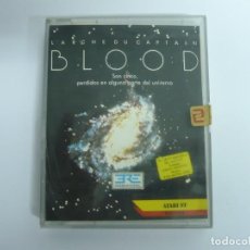 Videojogos e Consolas: CAPTIAN BLOOD - CAPTAIN BLOOD / JEWELL CASE / ATARI ST / STE / RETRO VINTAGE / DISQUETE 3.5. Lote 355927105