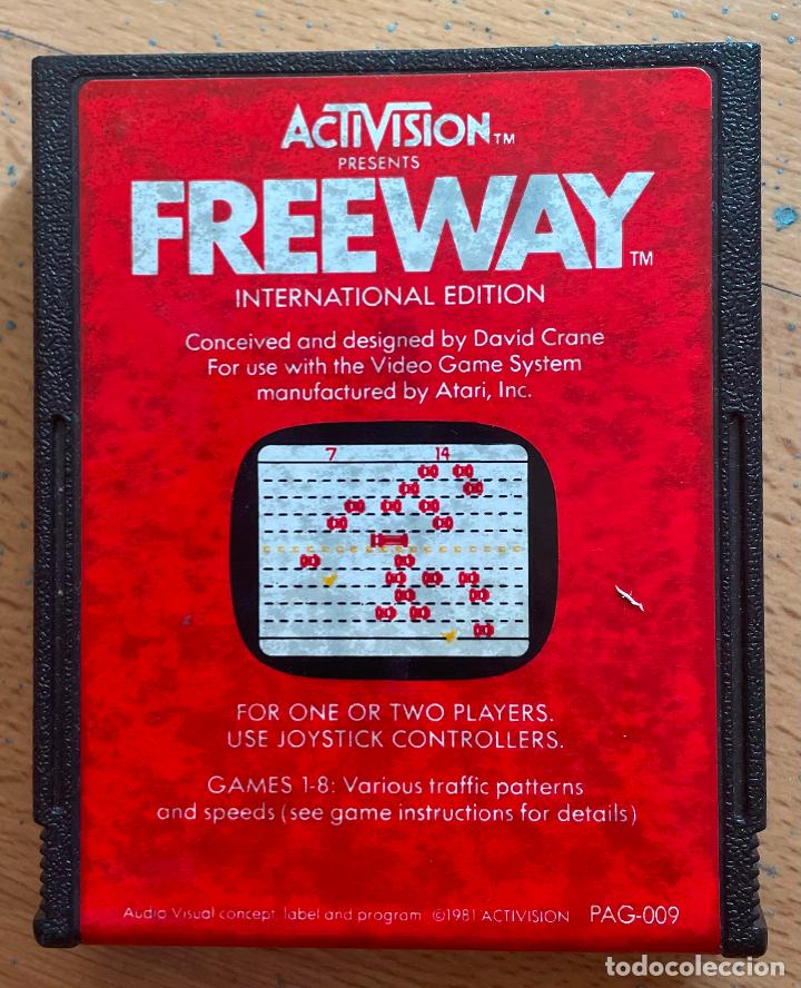 Videojuegos y consolas: FREEWAY, International edition ACTIVISION ATARI 2600, Con Caja y instrucciones - Foto 4