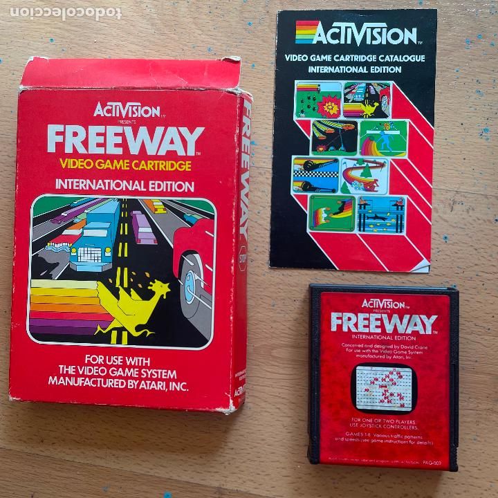 Videojuegos y consolas: FREEWAY, International edition ACTIVISION ATARI 2600, Con Caja y instrucciones - Foto 7