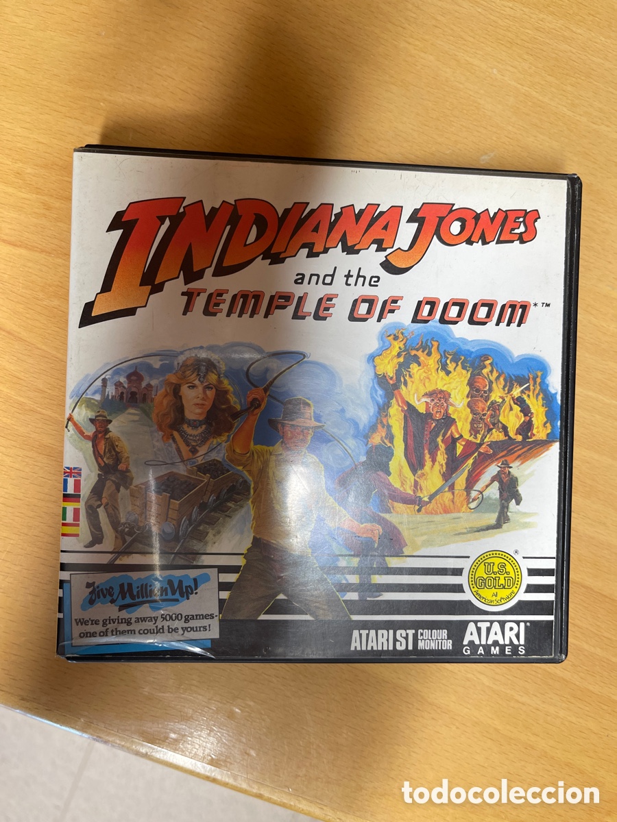 Videojuegos y consolas: INDIANA JONES ATARI ST - Foto 1