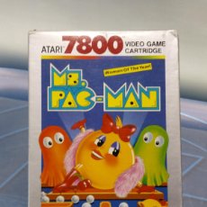 Videojuegos y Consolas: JUEGO ATARI 7800: MS PAC-MAN. EN SU CAJA, FUNCIONA. 1987. PAL. Lote 366223556