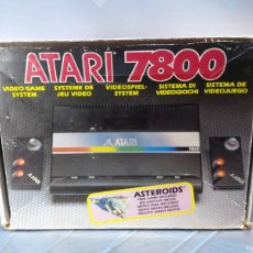 Videojuegos y Consolas: ATARI 7800. CONSOLA, ADAPTADOR, 2 MANDOS, CABLE TV. + MARIO BROS.. Lote 366224611