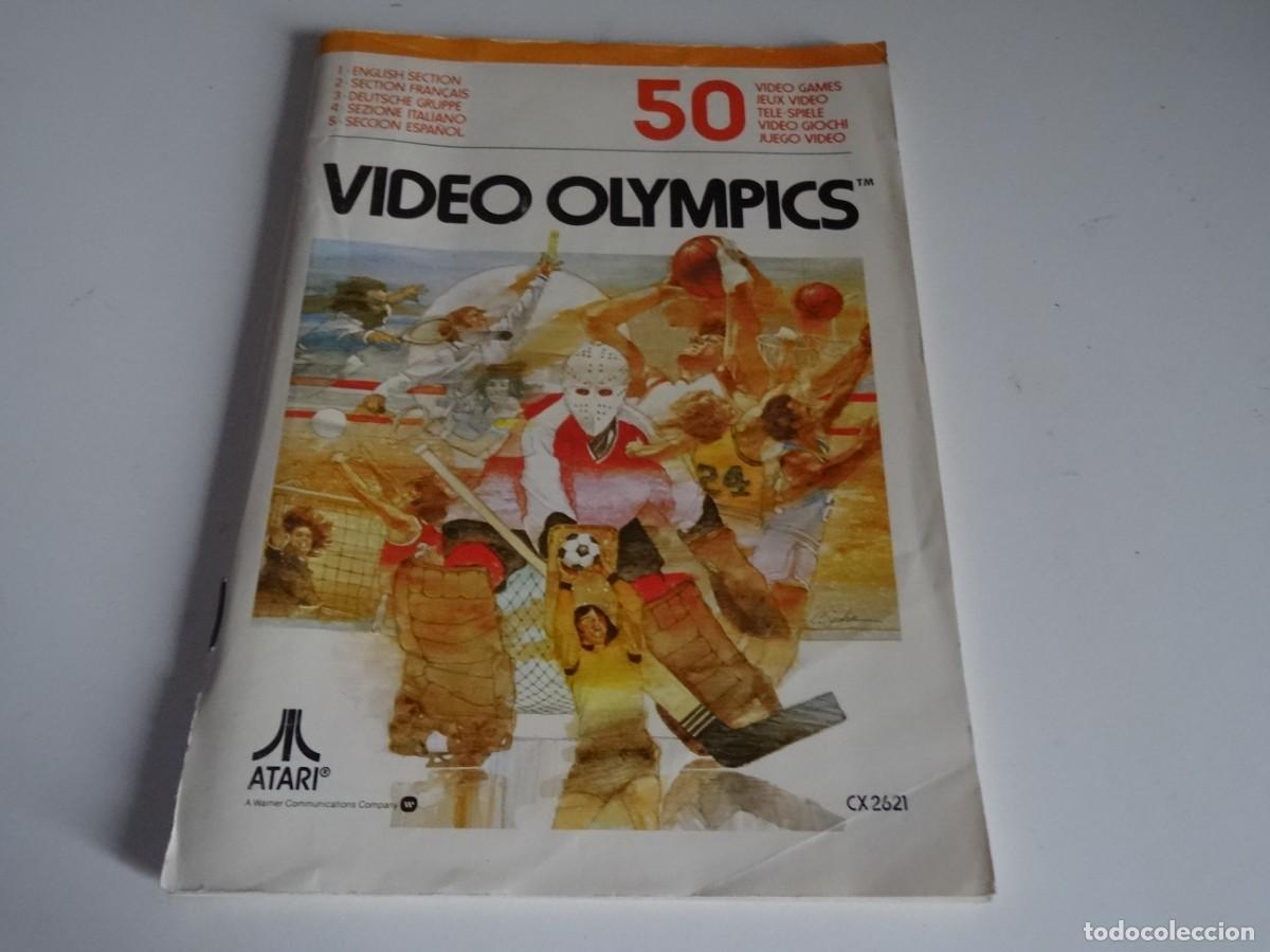 Videojuegos y consolas: Atari VCS 2600 - Manual del Juego - Video Olympics - Atari - Foto 1