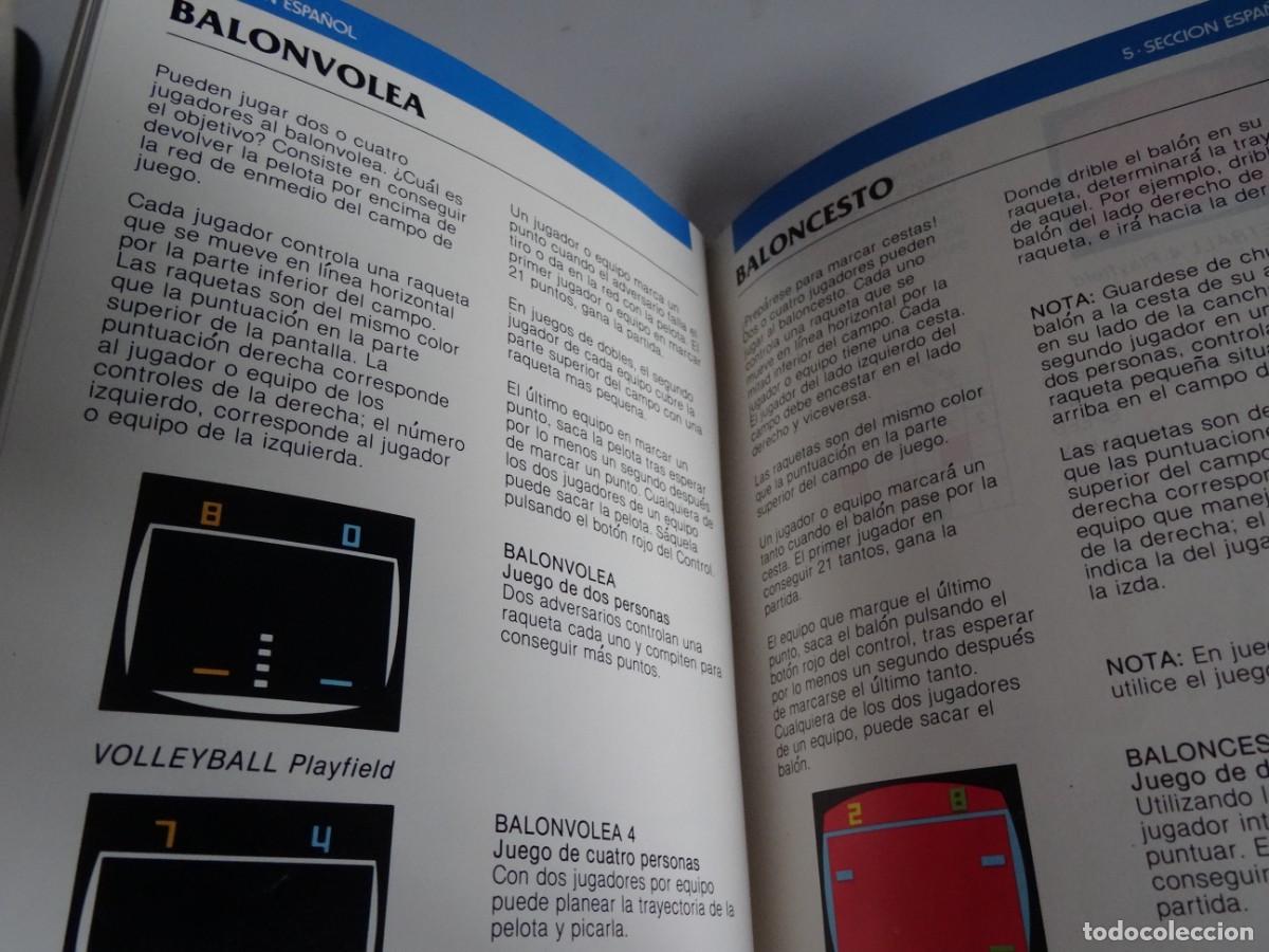 Videojuegos y consolas: Atari VCS 2600 - Manual del Juego - Video Olympics - Atari - Foto 2