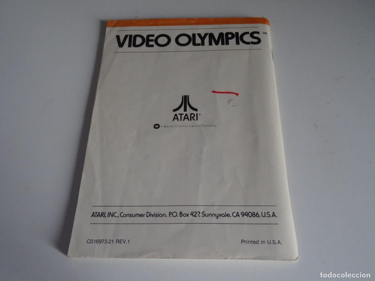 Videojuegos y consolas: Atari VCS 2600 - Manual del Juego - Video Olympics - Atari - Foto 3