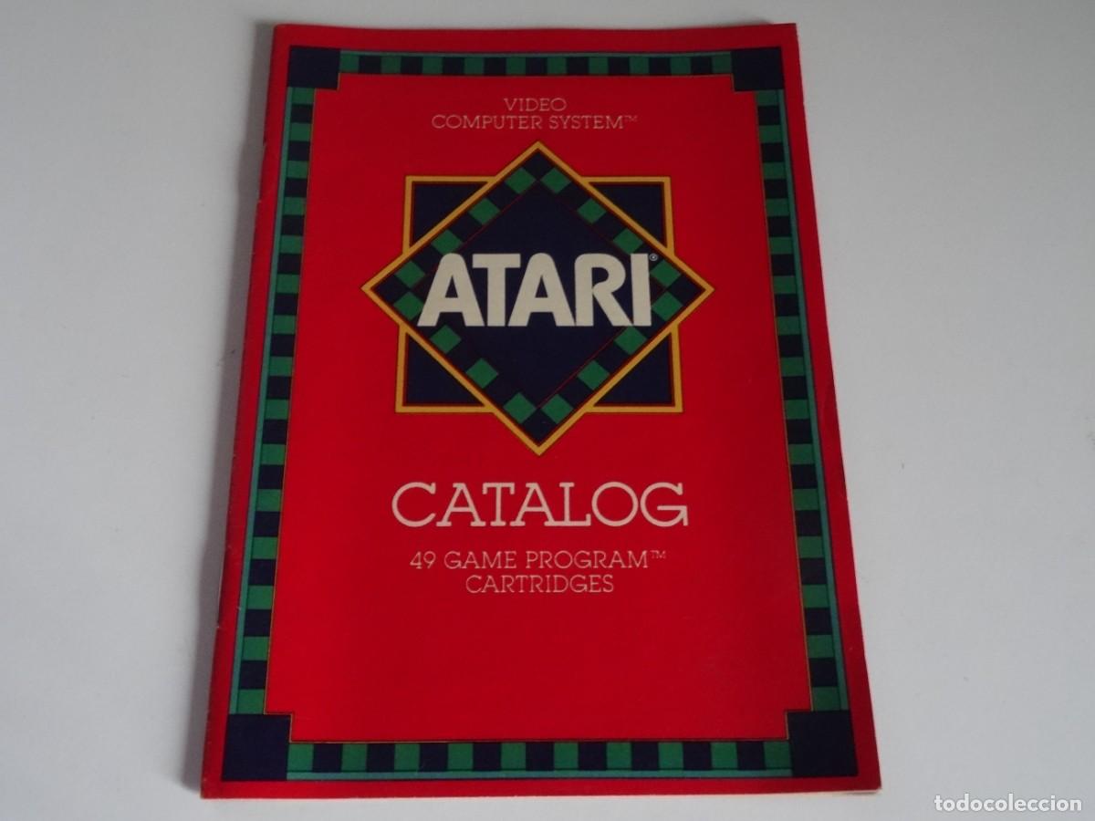 Videojuegos y consolas: Atari VCS 2600 - Cat&aacute;logo Atari Video Computer System Catalog 49 Games - 1982s - Foto 1