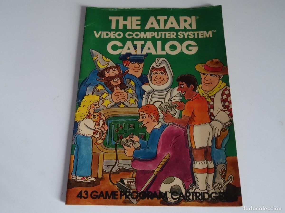 Videojuegos y consolas: Atari VCS 2600 - Cat&aacute;logo Atari Video Computer System Catalog 43 Games - 1981s - Foto 1