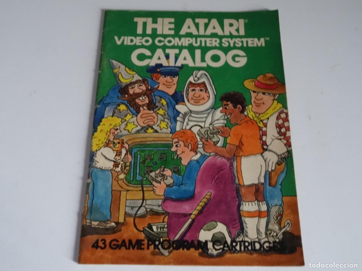 Videojuegos y consolas: Atari VCS 2600 - Cat&aacute;logo Atari Video Computer System Catalog 43 Games - 1981s Atari - Foto 1