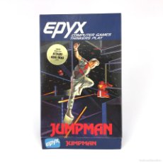 Videojuegos y Consolas: JUMPMAN EPYX USA 1983 · 584D DISK ATARI 400 800 32K JUPITER DISKETTE FLOPPY DISK JUEGO NUEVO EN CAJA. Lote 379888874