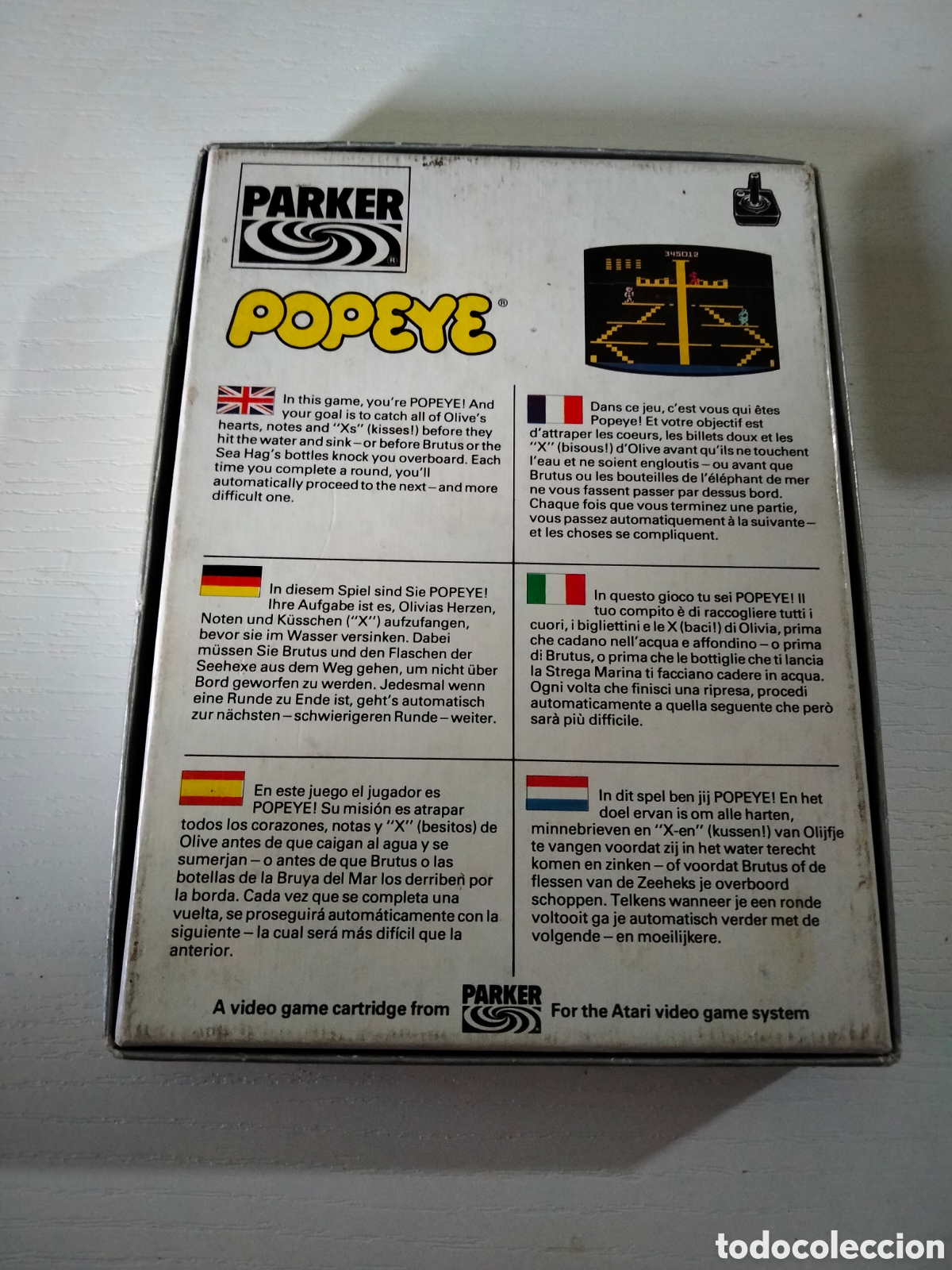 Videojuegos y consolas: Popeye Atari 2600 - Foto 2
