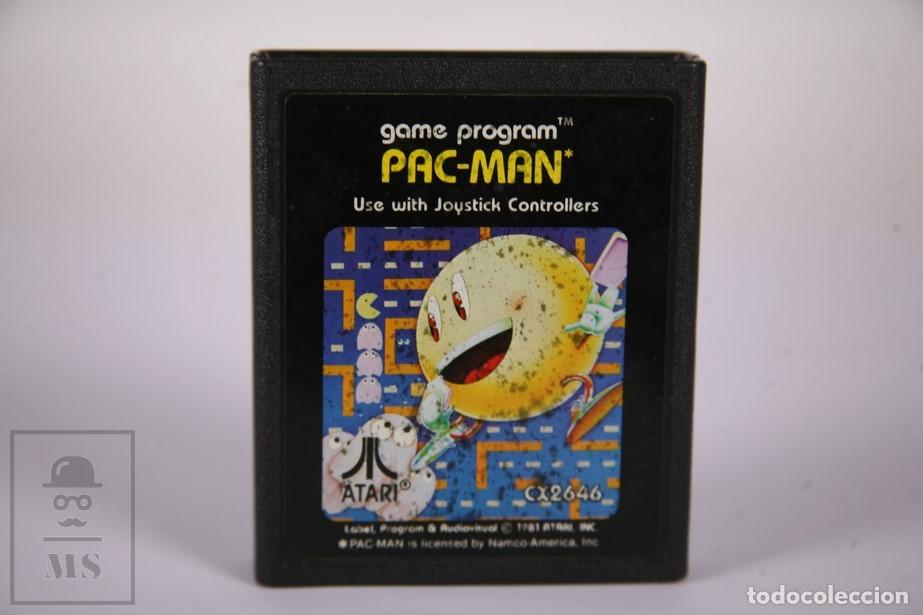 Videojuegos y consolas: Video Juego/ Cartucho Atari 2600 - Pac Man - Game Program - PACMAN CX 2646 - 1981 - Foto 1