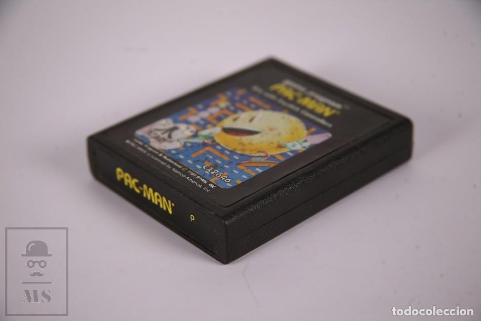Videojuegos y consolas: Video Juego/ Cartucho Atari 2600 - Pac Man - Game Program - PACMAN CX 2646 - 1981 - Foto 3