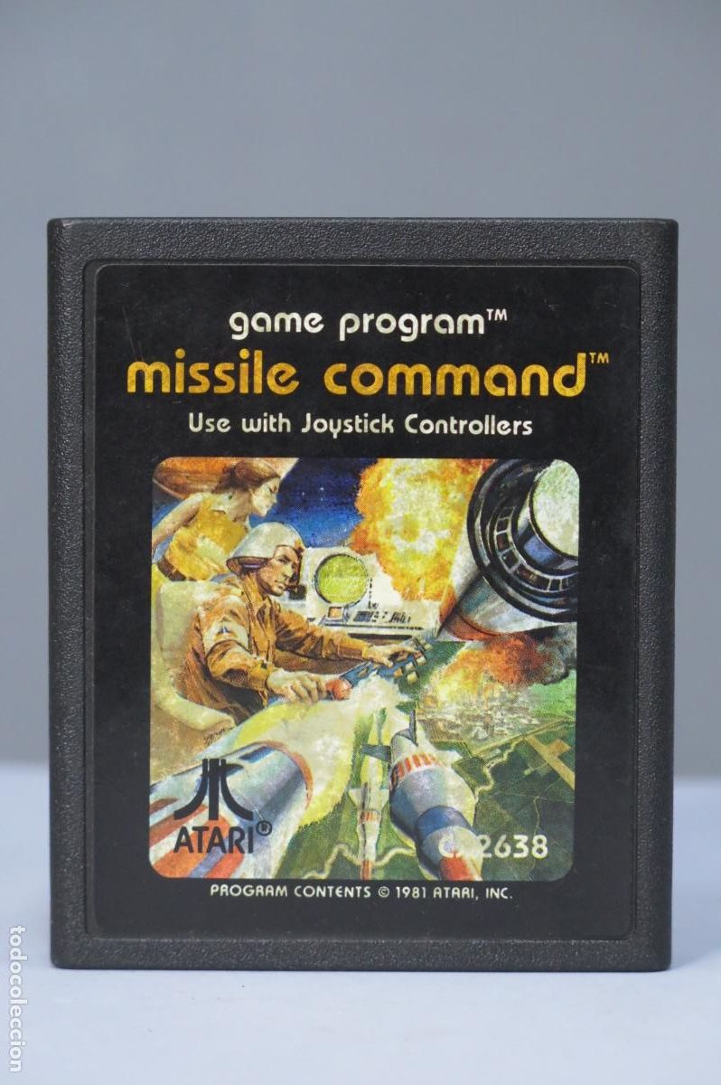 Videojuegos y consolas: VIDEOJUEGO. MISSILE COMMAND. ATARI - Foto 1