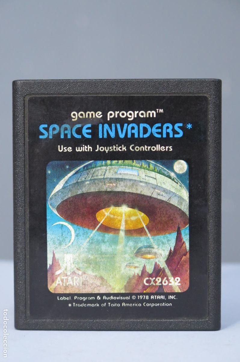 Videojuegos y consolas: VIDEOJUEGO. SPACE INVADERS. ATARI - Foto 1