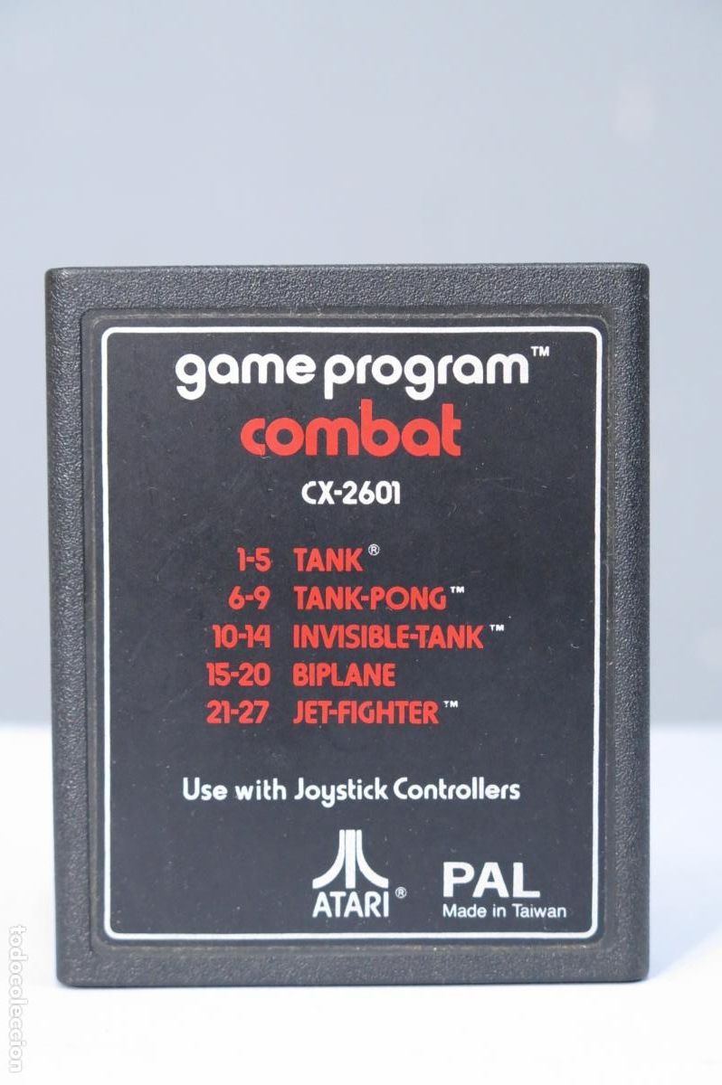 Videojuegos y consolas: VIDEOJUEGO. COMBAT. ATARI - Foto 1