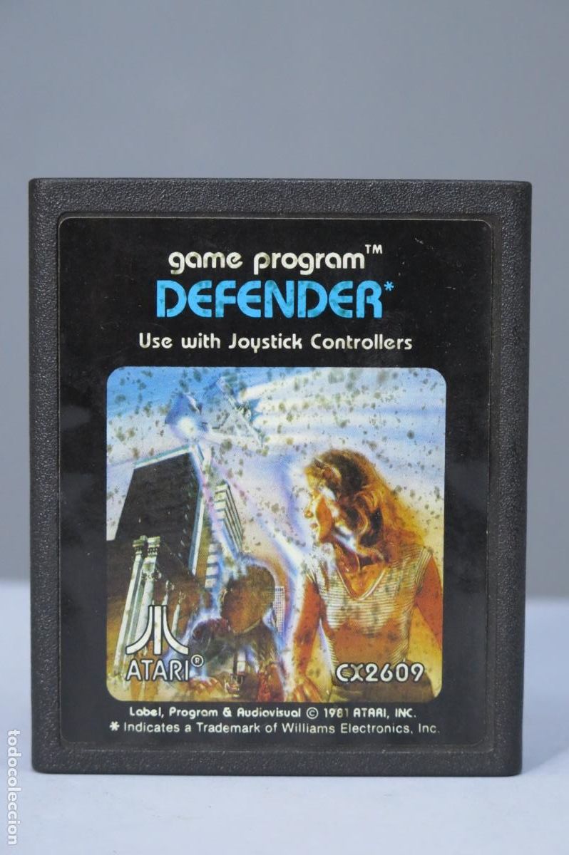 Videojuegos y consolas: VIDEOJUEGO. DEFENDER. ATARI - Foto 1