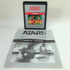 Videojuegos y Consolas: JUEGO ATARI 2600 - TENNIS + INSTRUCCIONES - AÑO 1987. Lote 397779379