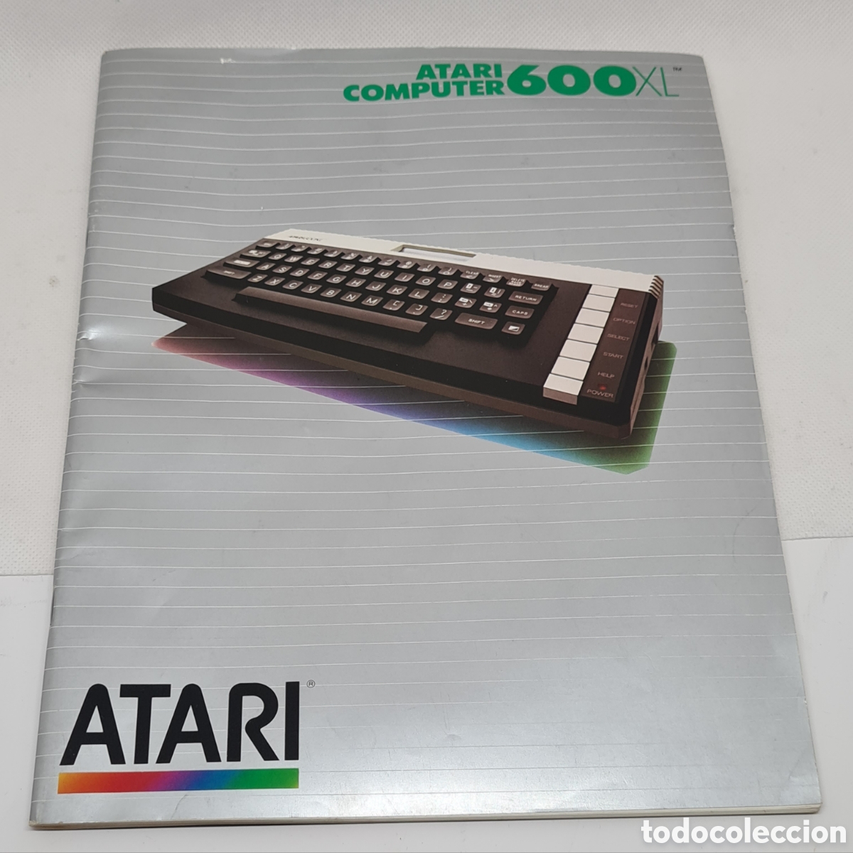 Videojuegos y consolas: MANUAL GUIA ATARI 600 XL EN ESPA&Ntilde;OL 1983 - Foto 1
