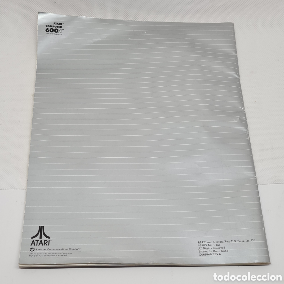 Videojuegos y consolas: MANUAL GUIA ATARI 600 XL EN ESPA&Ntilde;OL 1983 - Foto 3