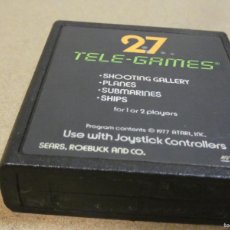 Videojuegos y Consolas: ARKANSAS1980 VIDEOJUEGOS JUEGO ATARI 2600 PROCEDENCIA USA 27 TELE GAMES. Lote 403255679