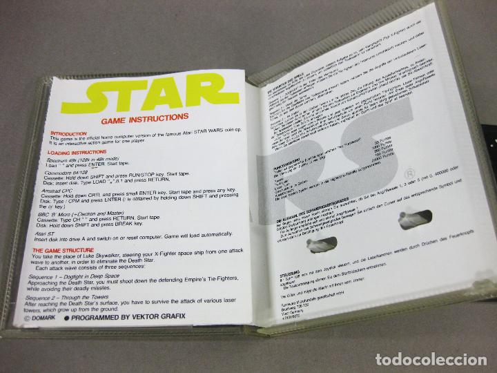 Videojuegos y consolas: JUEGO EN CASSETTE DE STAR WARS. ATARI - Foto 2