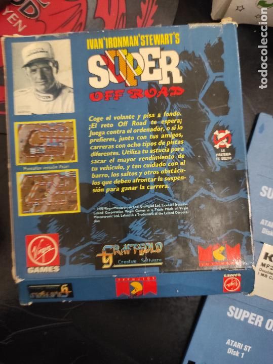 Videojuegos y consolas: Atari ST Ivan Ironman Stewarts Super Off Road - Foto 2