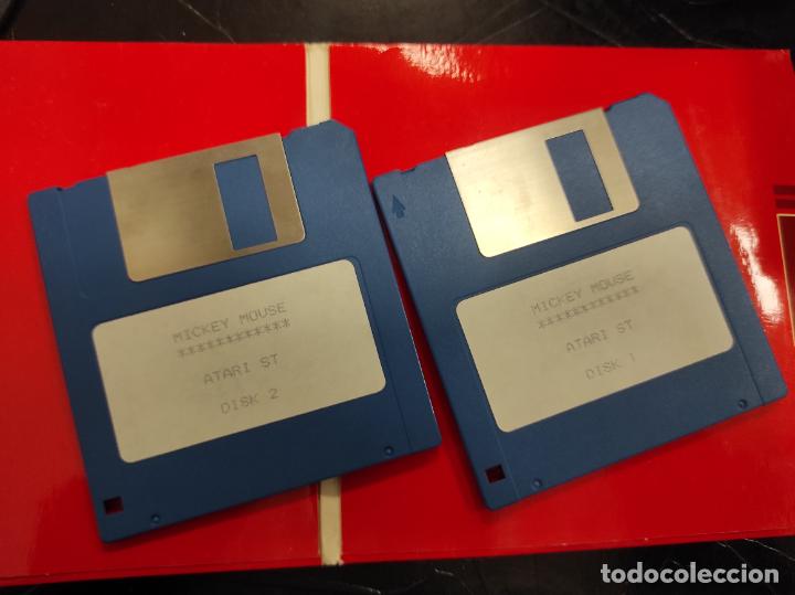 Videojuegos y consolas: GAME FOR ATARI ST ERBE MICKEY MOUSE SPANISH VERSION 1988 BY GREMLIN - Foto 2