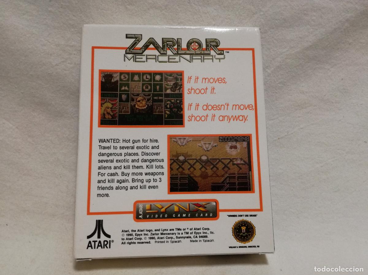 Videojuegos y consolas: JUEGO ATARI LYNX - ZARLOR MERCENARY - PA2030 - Foto 12