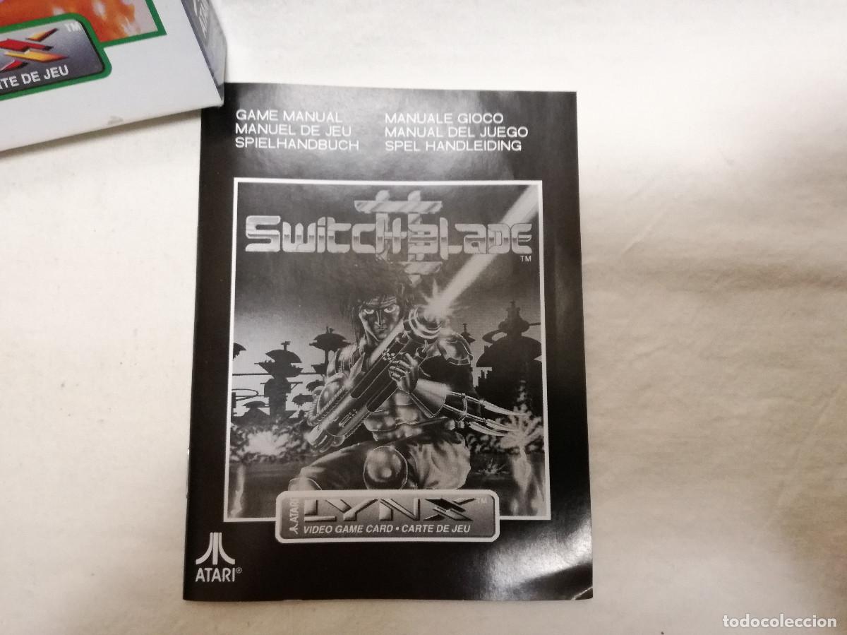 Videojuegos y consolas: JUEGO ATARI LYNX - SWITCHBLADE II - PA2094 - Foto 6