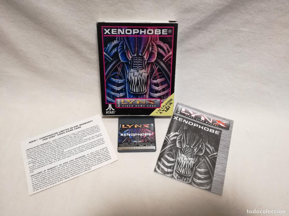 Videojuegos y consolas: JUEGO ATARI LYNX - XENOPHOBE - PA2026 - Foto 1