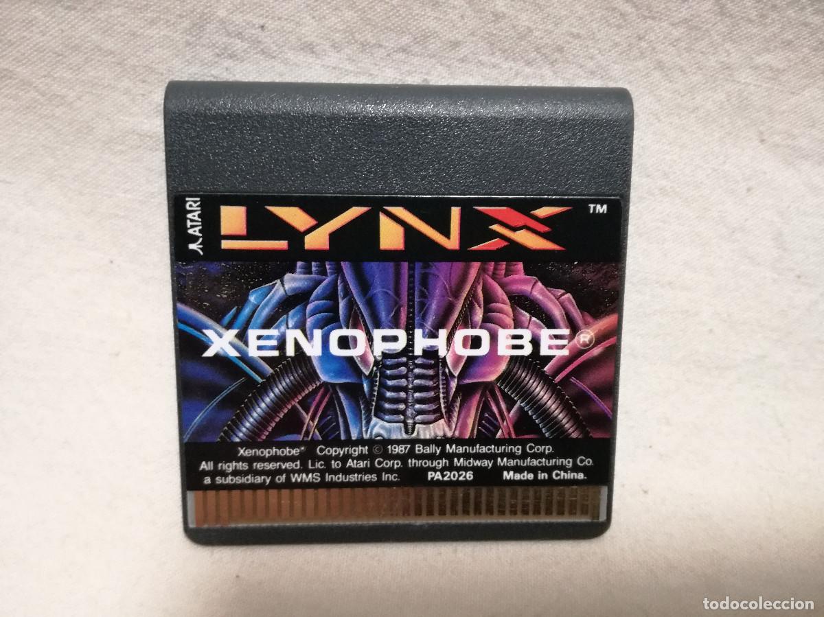 Videojuegos y consolas: JUEGO ATARI LYNX - XENOPHOBE - PA2026 - Foto 3