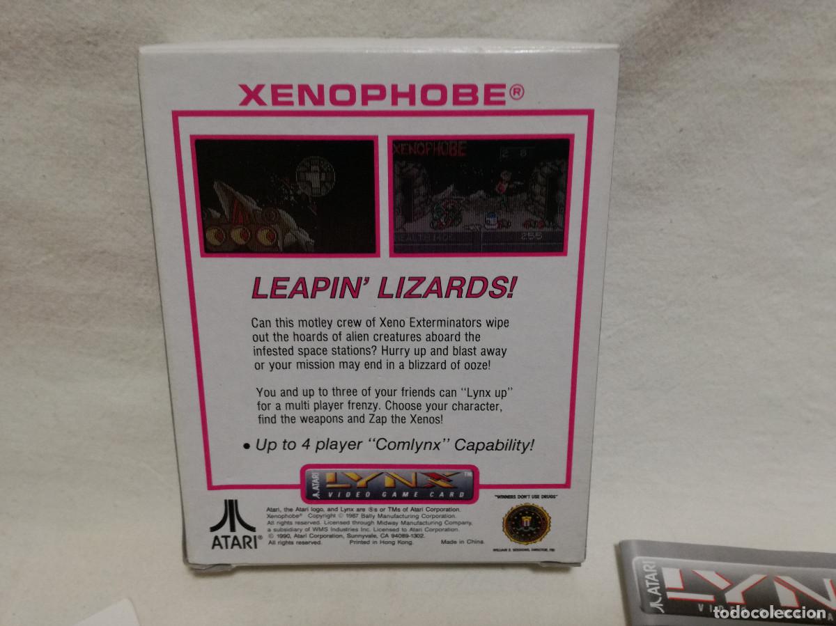 Videojuegos y consolas: JUEGO ATARI LYNX - XENOPHOBE - PA2026 - Foto 6