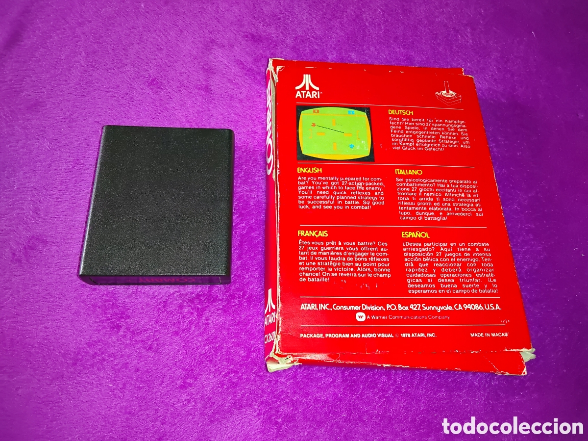Videojuegos y consolas: VIDEOJUEGO DE ATARI COMBAT EN SU CAJA ORIGINAL - Foto 2