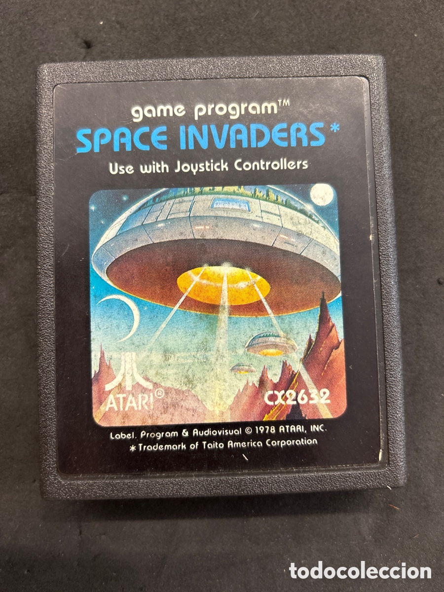 Videojuegos y consolas: Atari juego space invaders - Foto 1