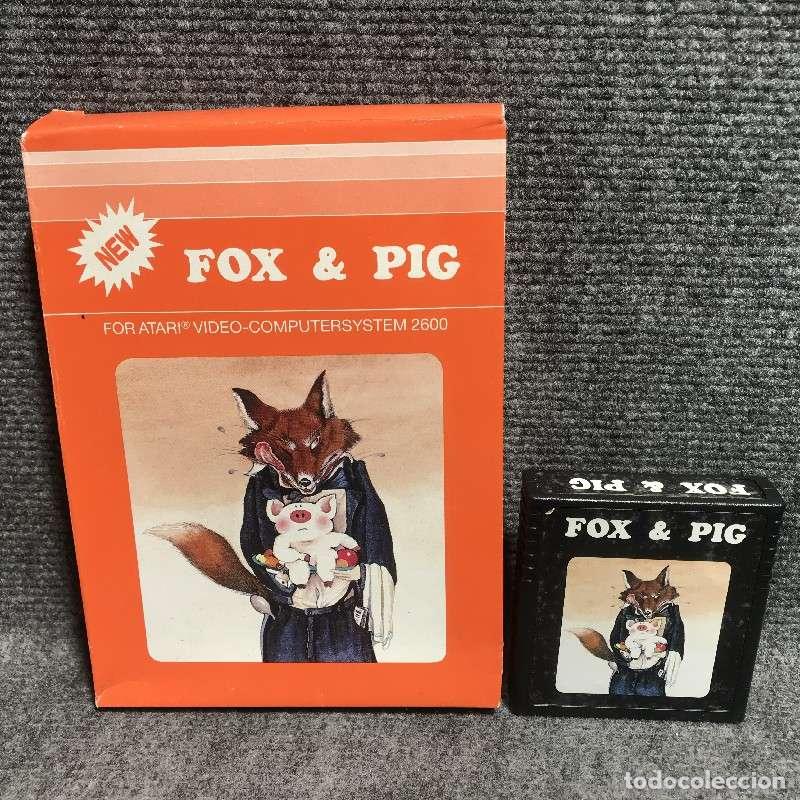 Videojuegos y consolas: FOX AND PIG ATARI 2600 - Foto 1