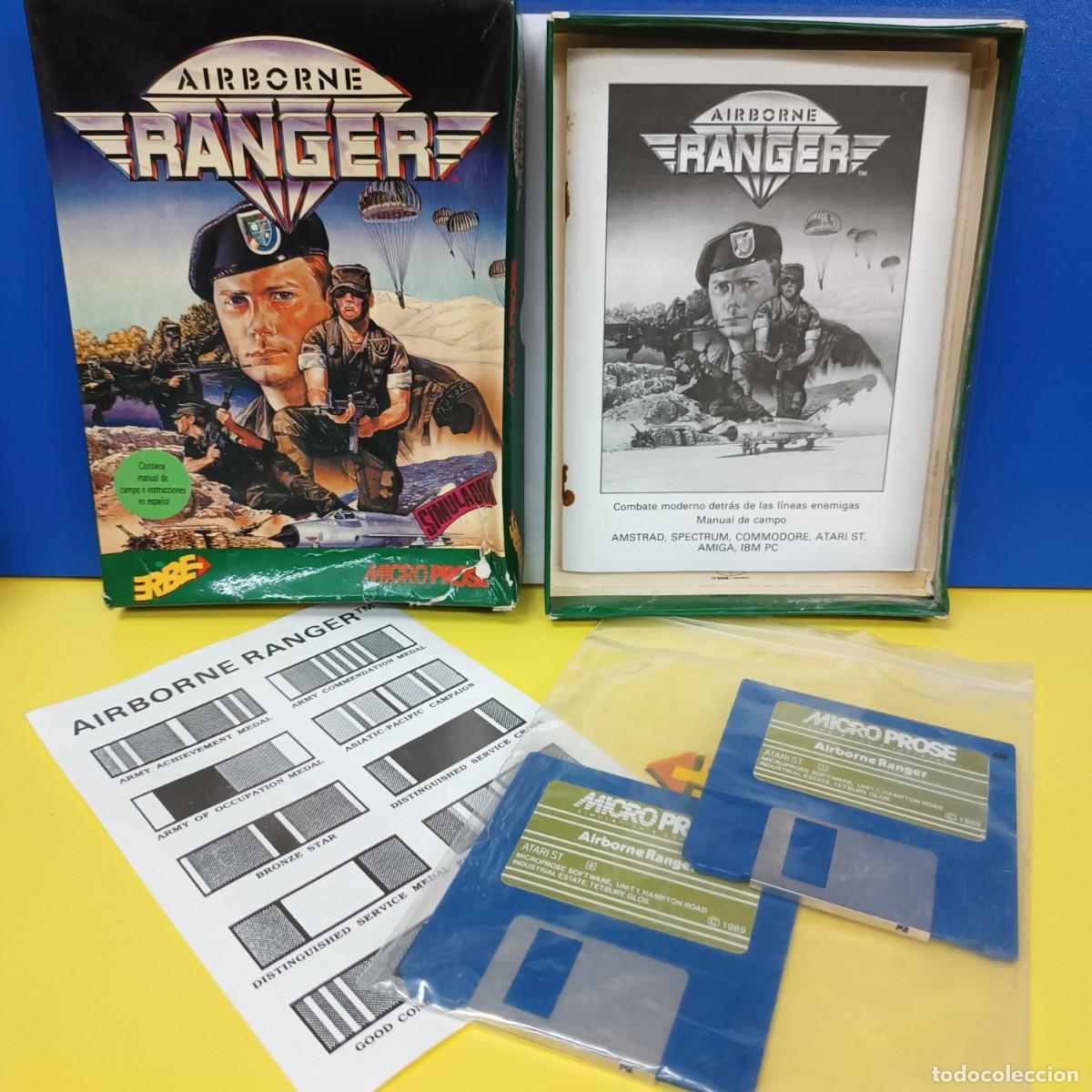 Videojuegos y consolas: AIRBORNE RANGER - VIDEOJUEGO EN CAJA - ATARI - Foto 1