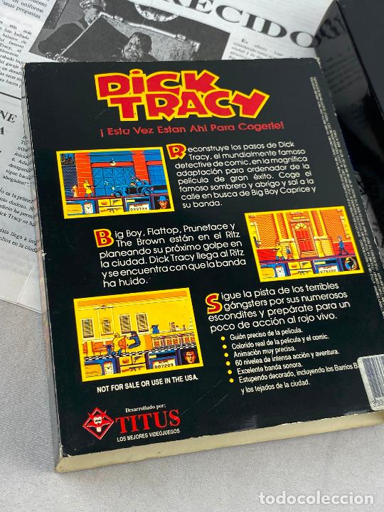 Videojuegos y consolas: JUEGO ATARI DISQUETES DICK TRACY VERSION ESPA&Ntilde;OLA - Foto 4