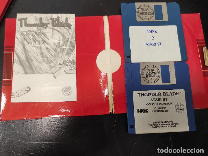 Videojuegos y consolas: Thunder Blade - Atari St - Erbe Eicion espa&ntilde;ola - Foto 4