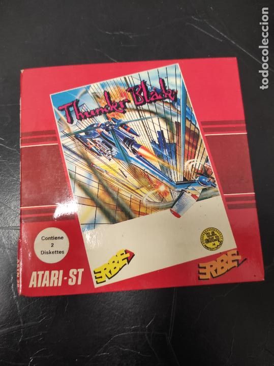 Videojuegos y consolas: Thunder Blade - Atari St - Erbe Eicion espa&ntilde;ola - Foto 1